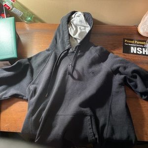 Large Black Champion Sweatshirt